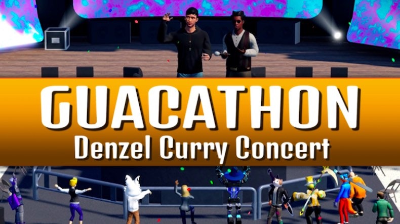 Get Several FREE Items in Denzel Curry event on Roblox image