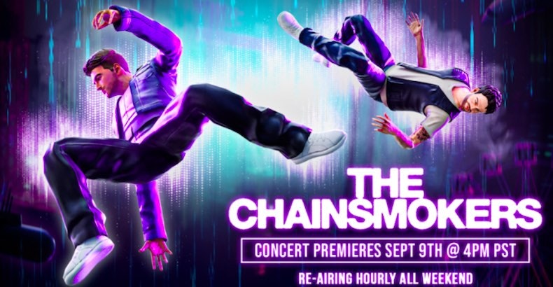 How to Get FREE Items in the Chainsmokers Concert Experience image