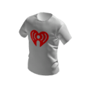 White iHeartRadio T-shirt image