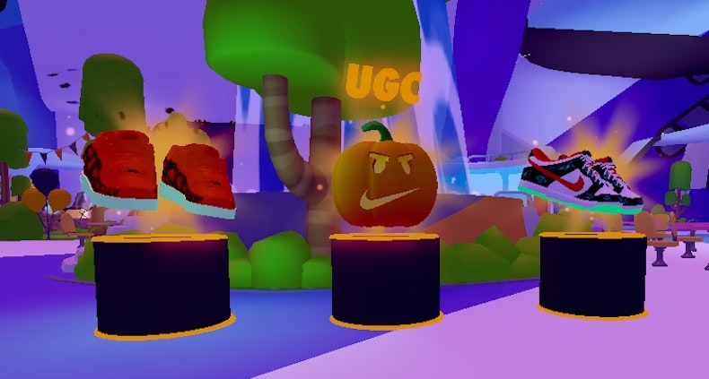 How to Get the Swoosh-o-lantern from Nikeland on Roblox image