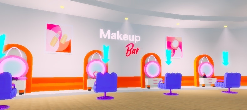 3. Put on Makeup at the Makeup Bar image