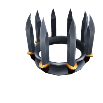 Most recent Roblox Amazon Prime item: Murder Mystery 2 - Knife Crown