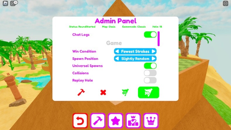 1. Create a Free Private Server in Super Golf! image