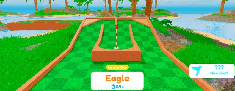 3. Get a Hole in One on Islands Hole 6 with a Blue Ball image