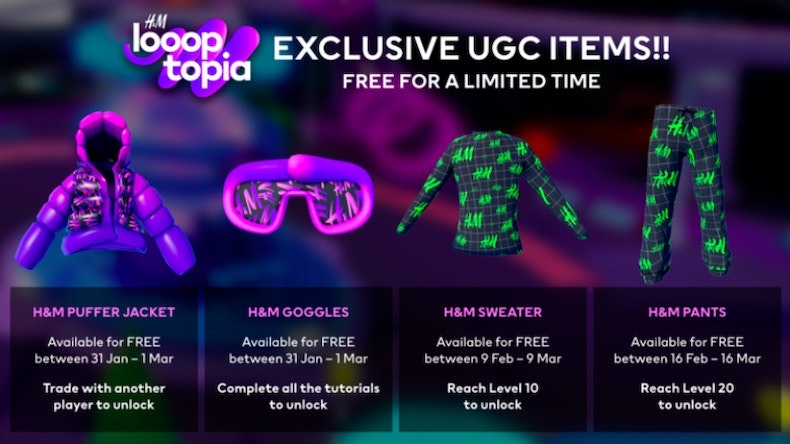 How to Get Four FREE Items in Looptopia on Roblox image