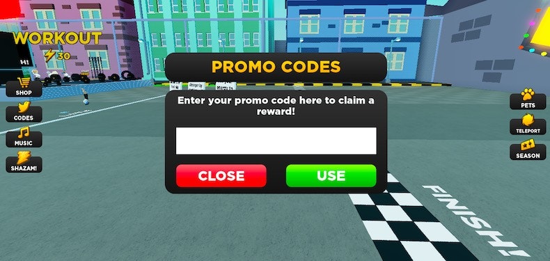 1. Enter Game Codes image