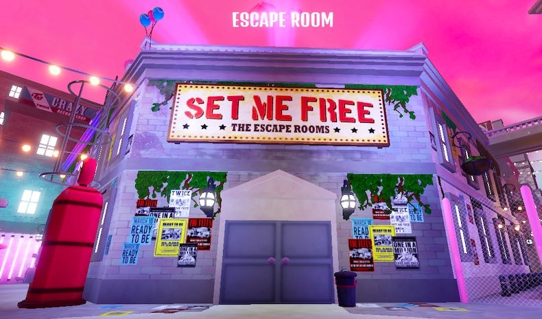 1. Enter the Set Me Free Escape Room image