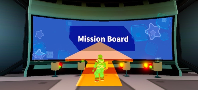 2. Start a Mission from the Mission Board image