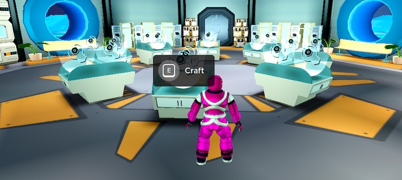 4. Open the Rover Crafting Editor from the Mission Play Area image