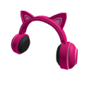 Pink Cat Ear Headphones image