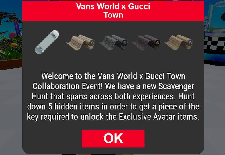 Vans World and Gucci World Collab Event