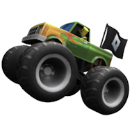 Roblox  - Flying Mini Monster Truck