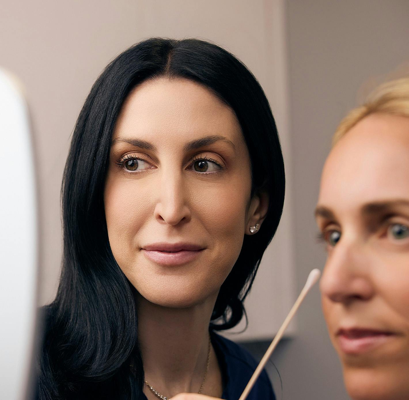 Dr. Julie Shtraks with patient