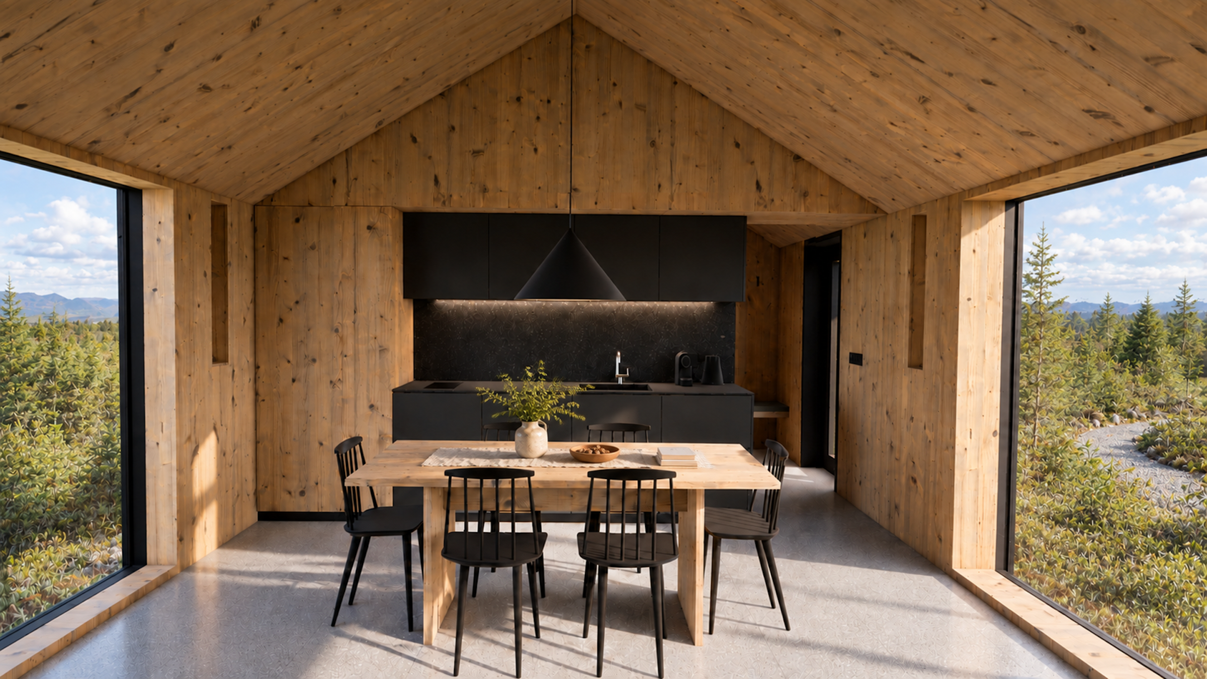 Lodge kitchen