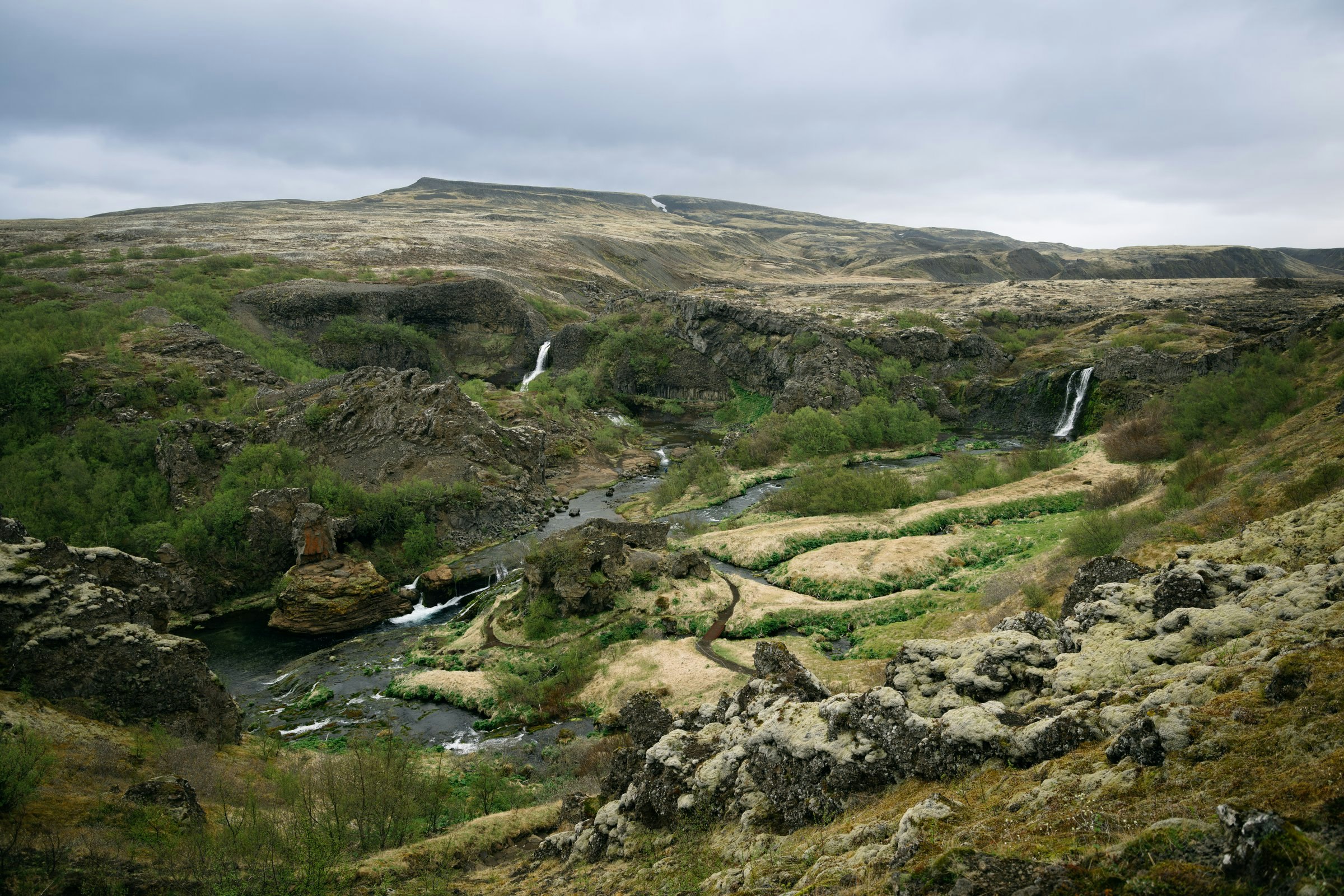 Gjáin gorge
