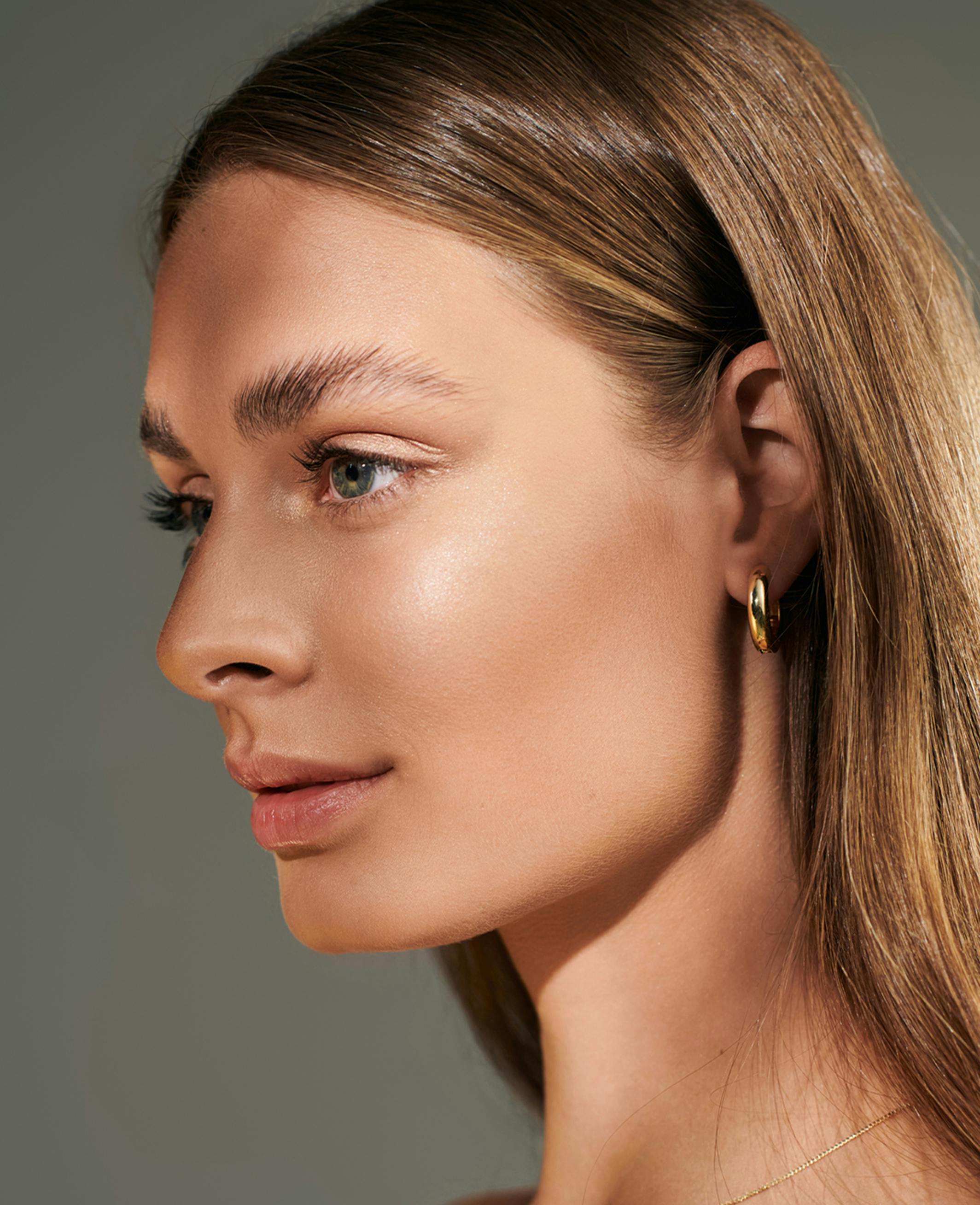 women's side profile