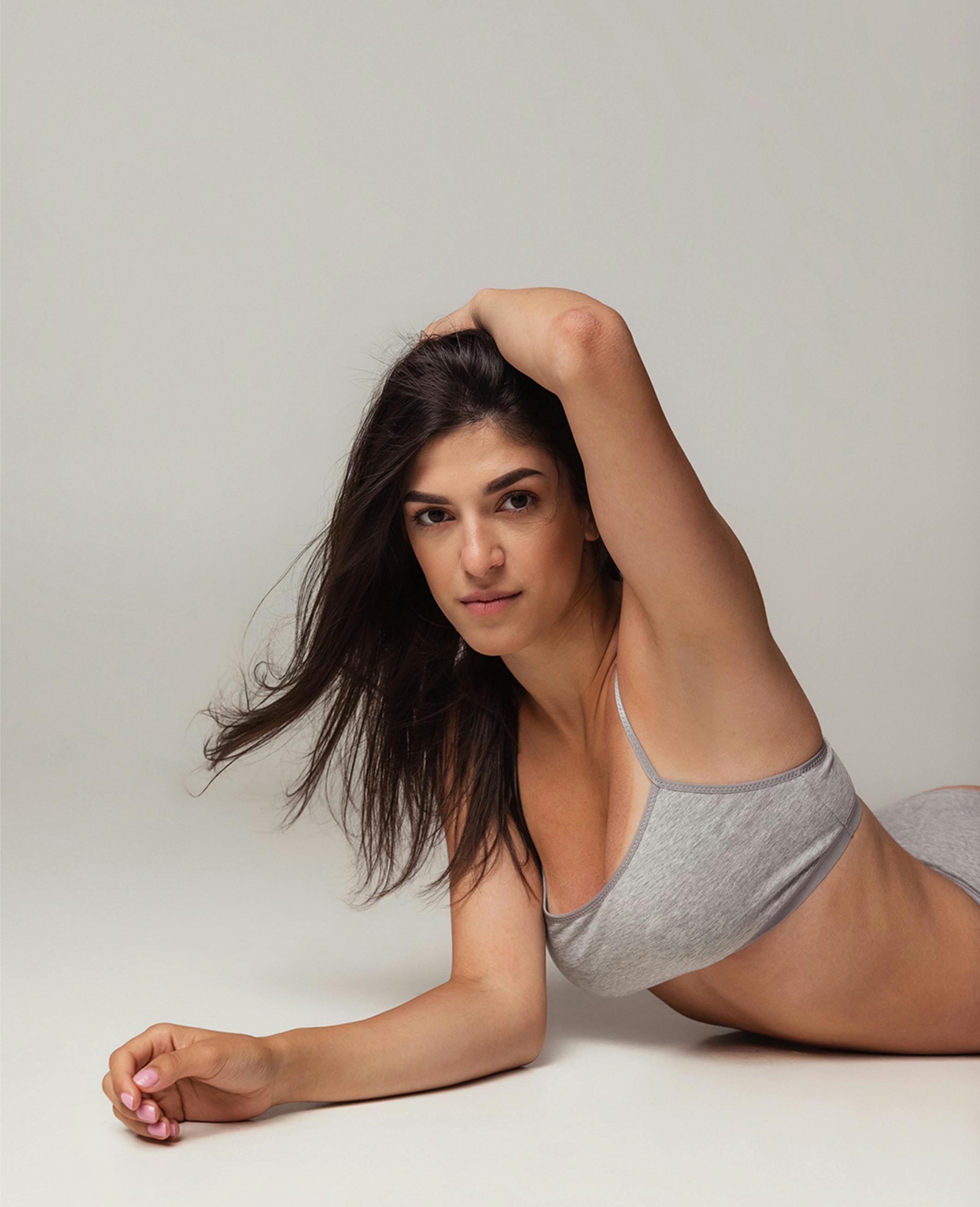 model posing