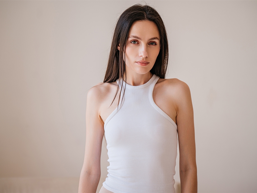 model posing