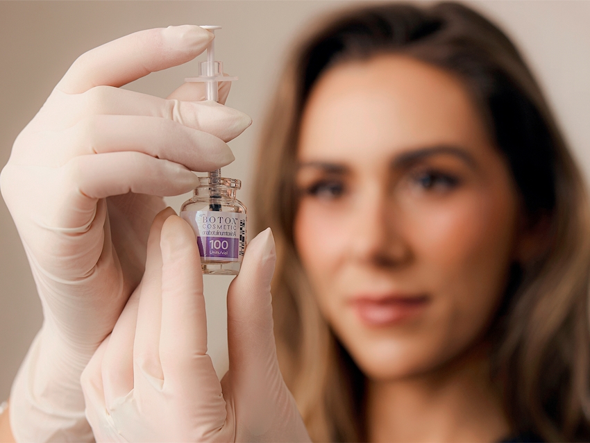 dr holding botox