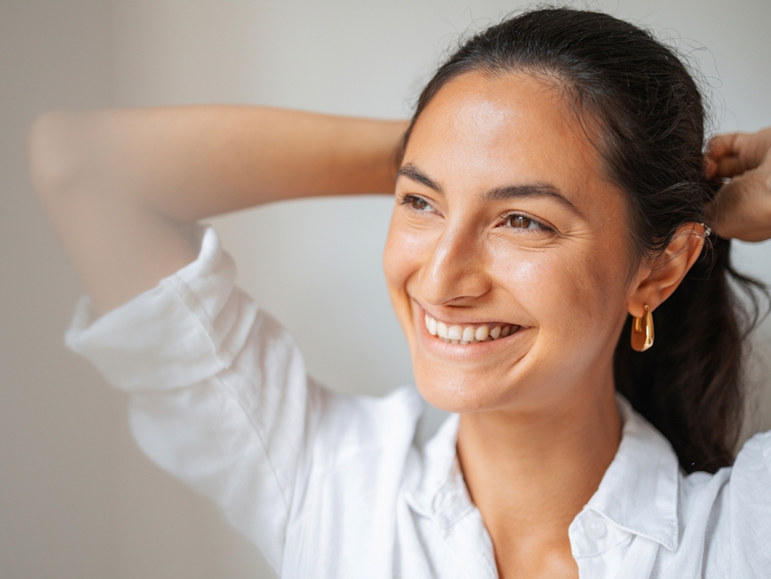 smiling women