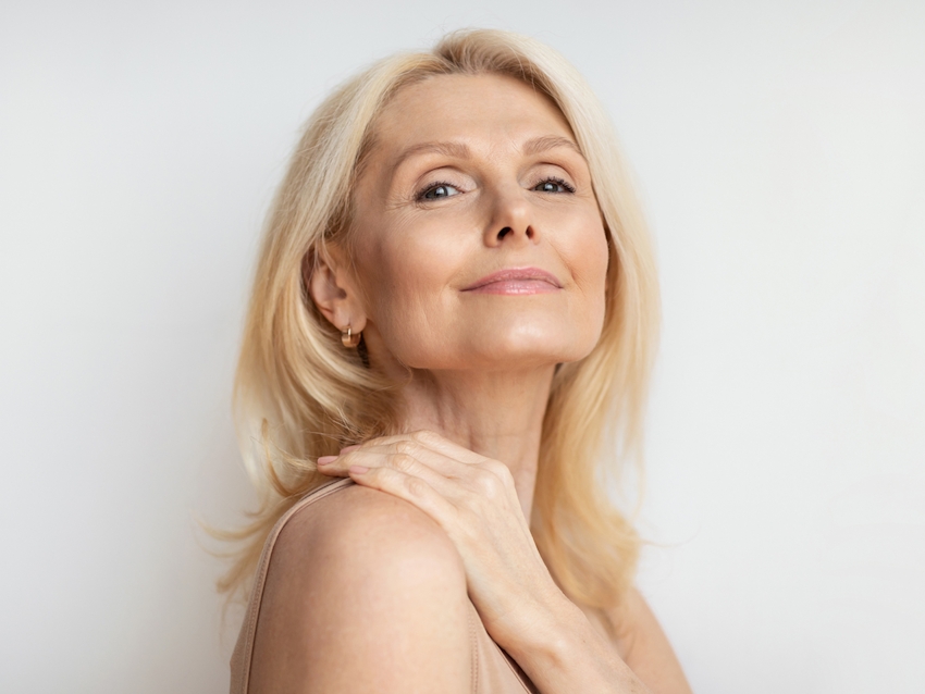 older women posing