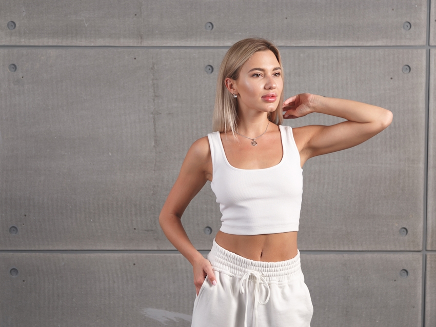 model posing