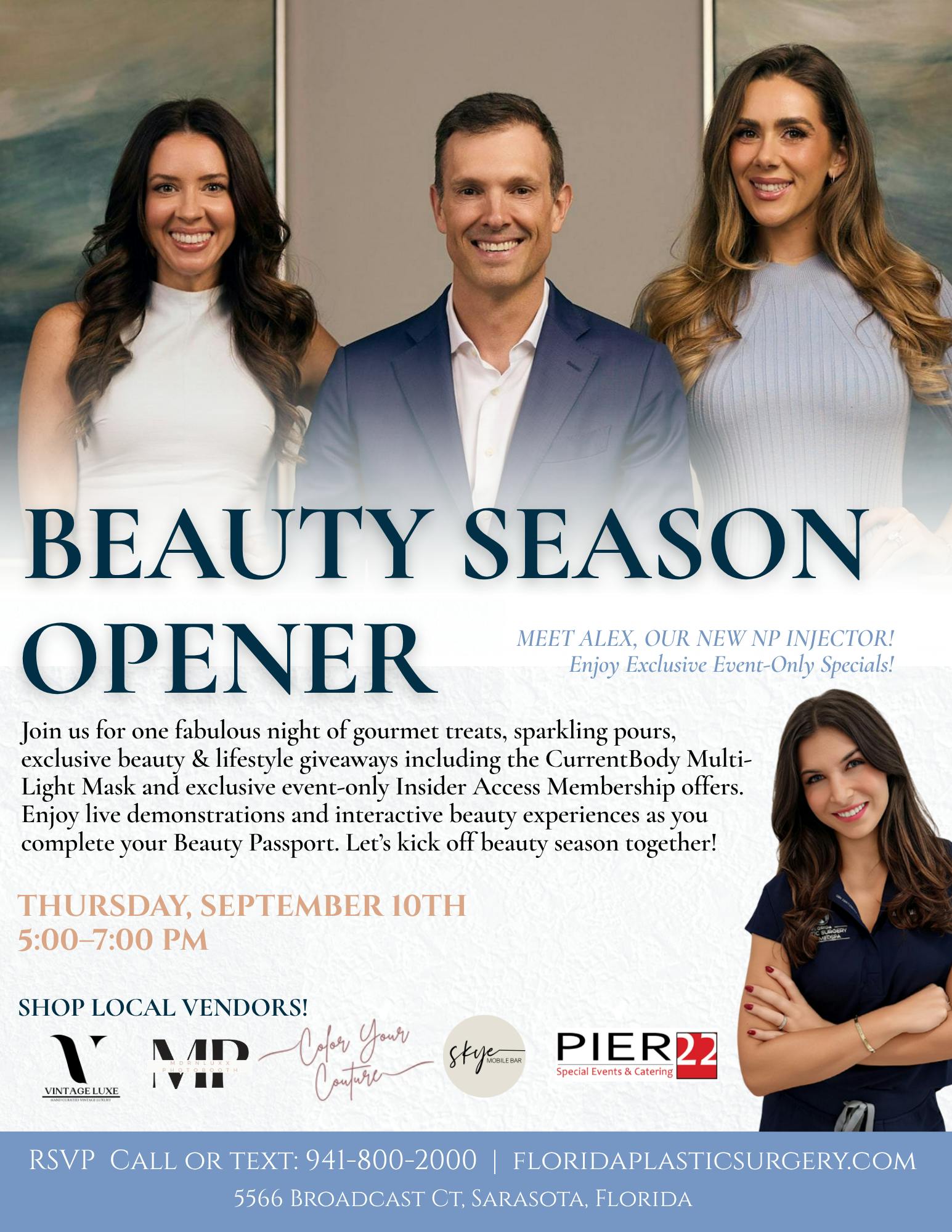 Beauty Season Opener flyer