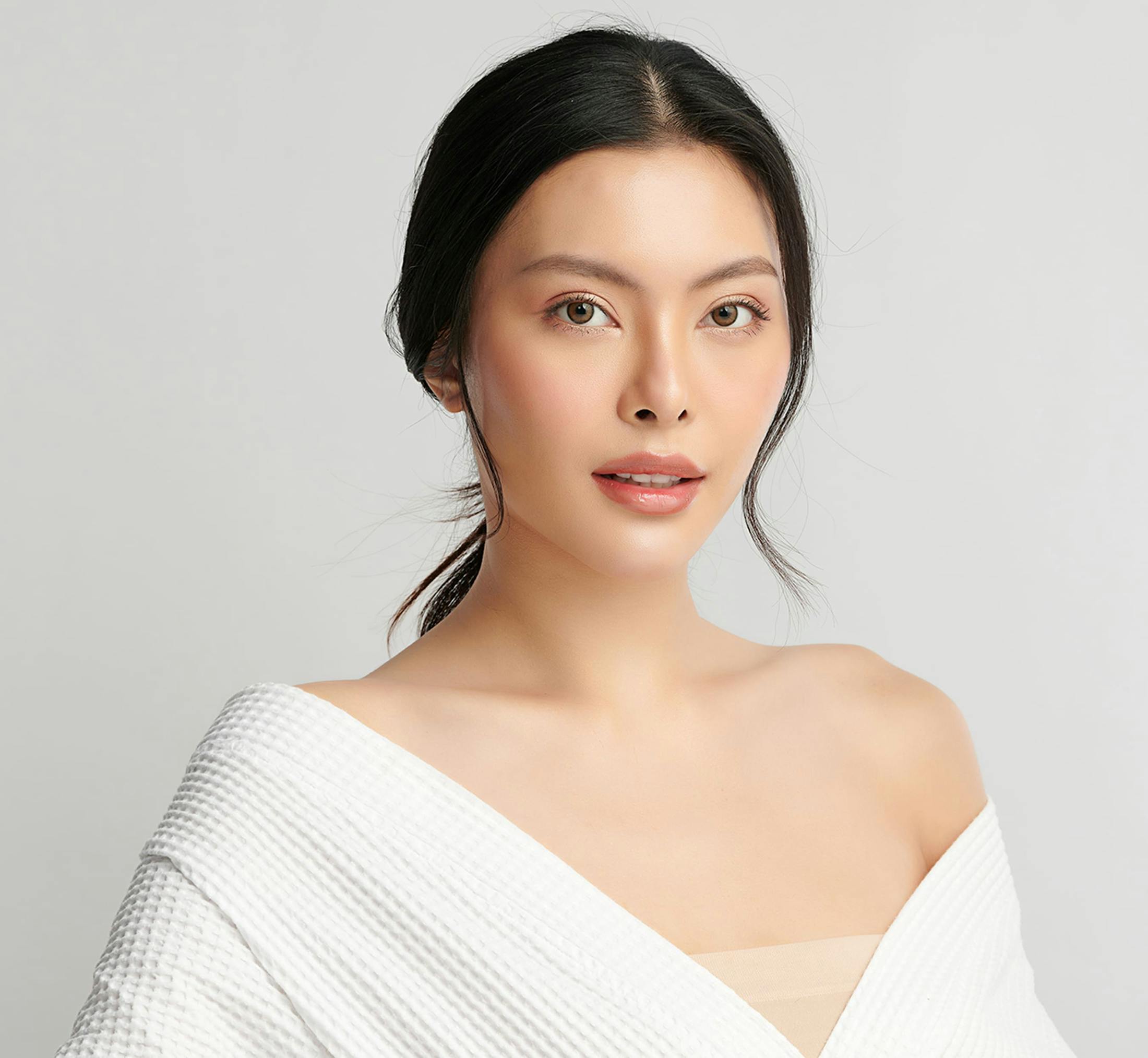 Woman in white