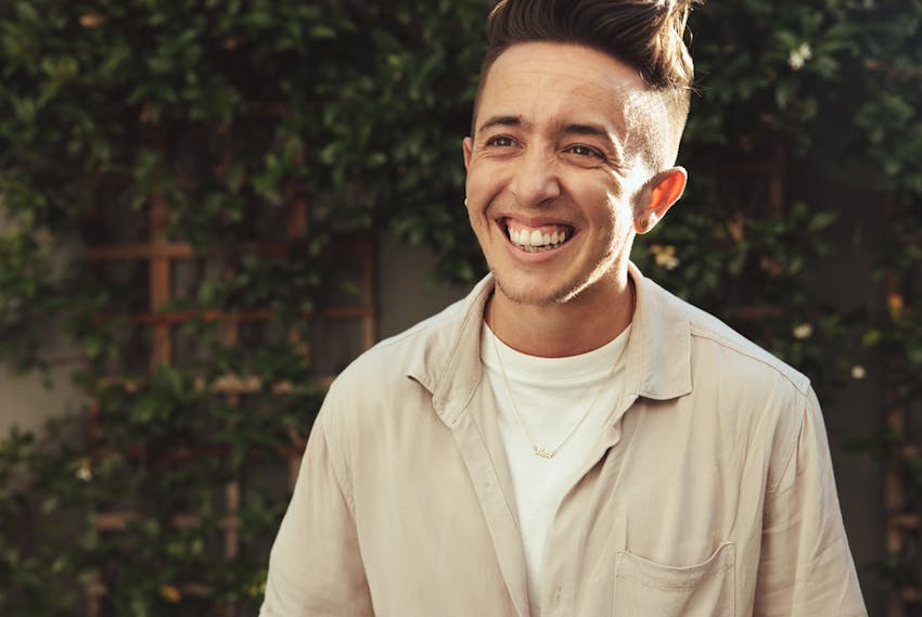 person smiling