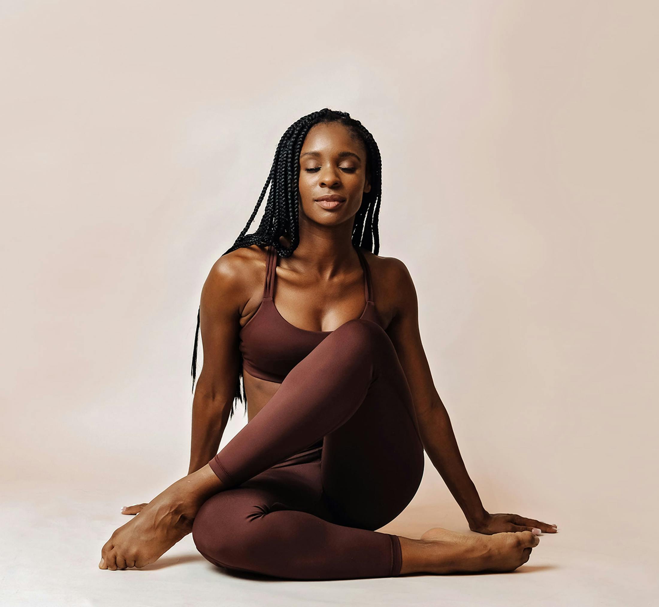 Woman posing