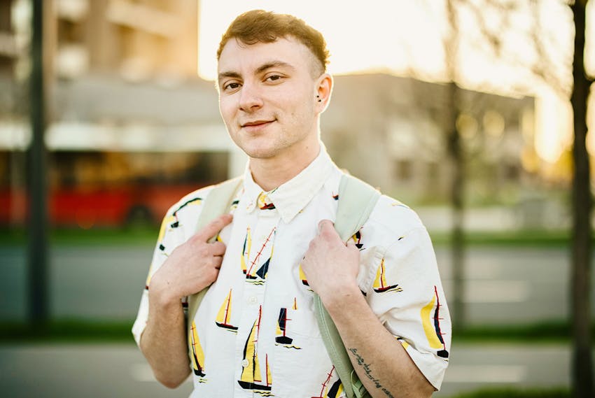 Person looking at the camera