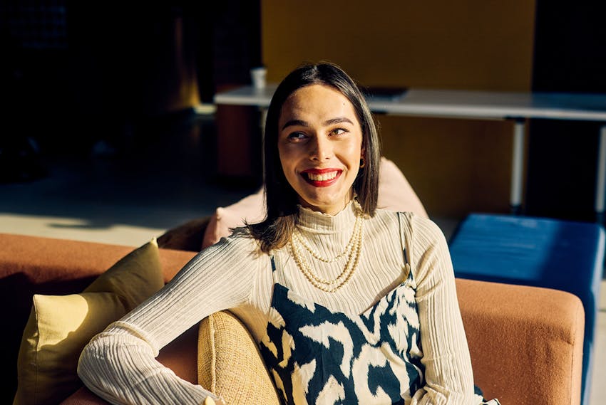 Person smiling