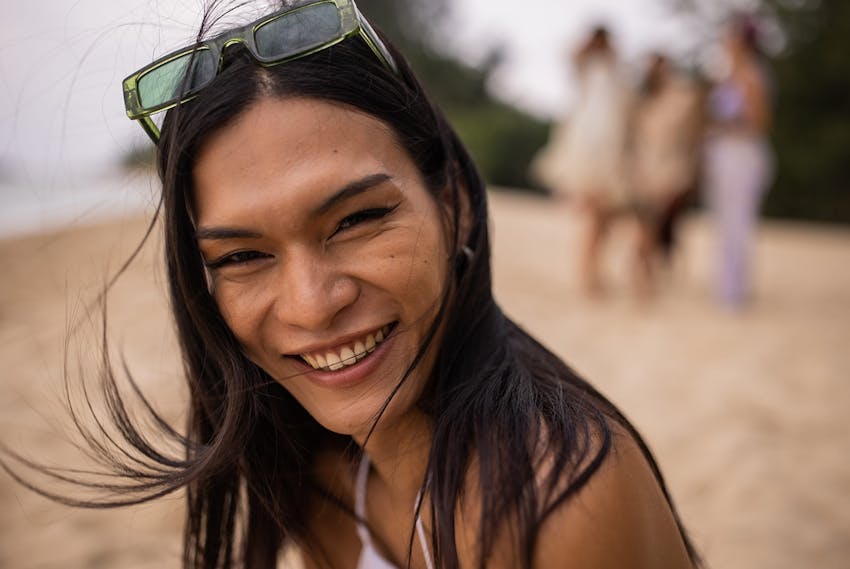 Person smiling