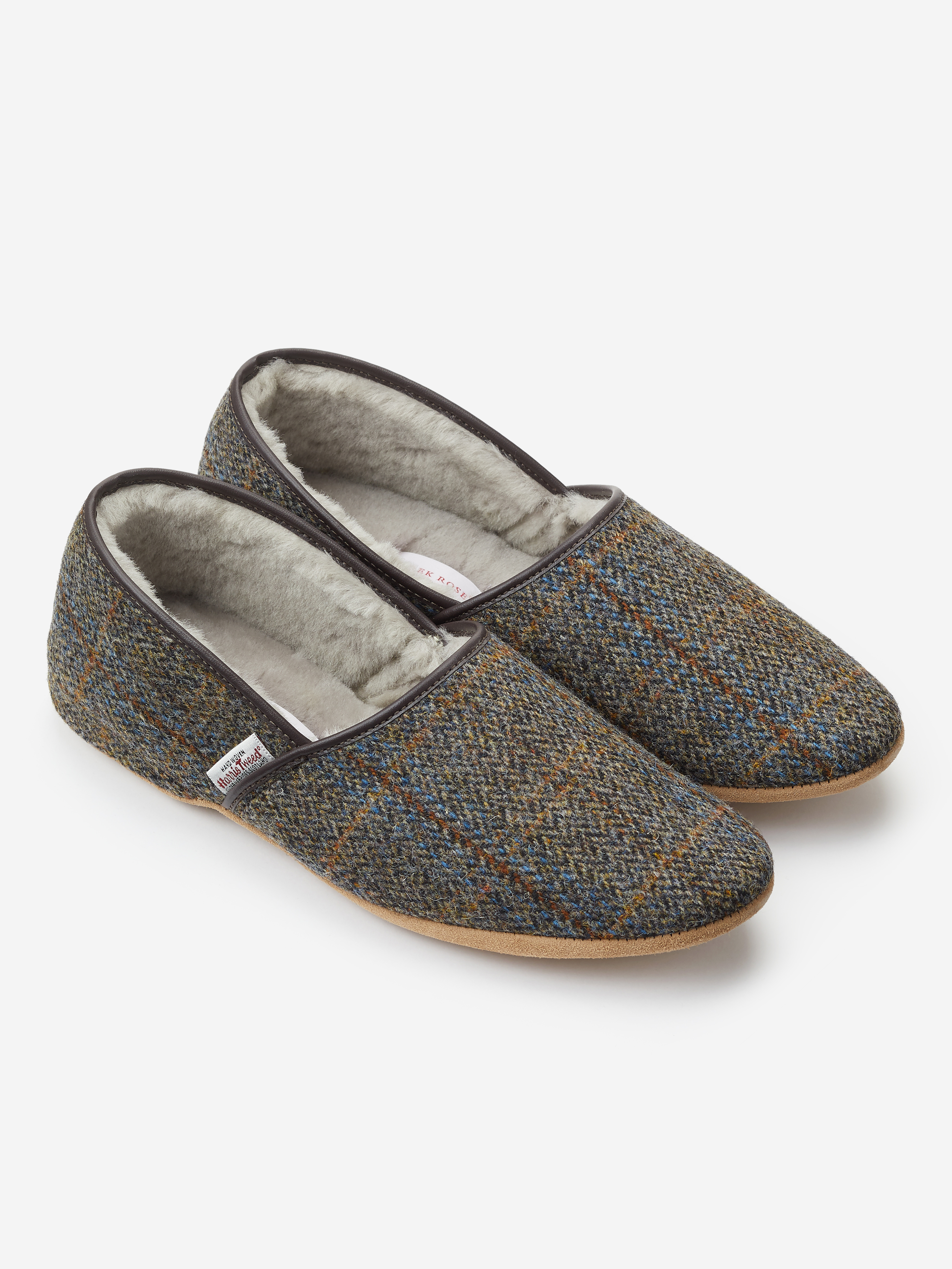 Derek rose 2025 morgan leather slippers