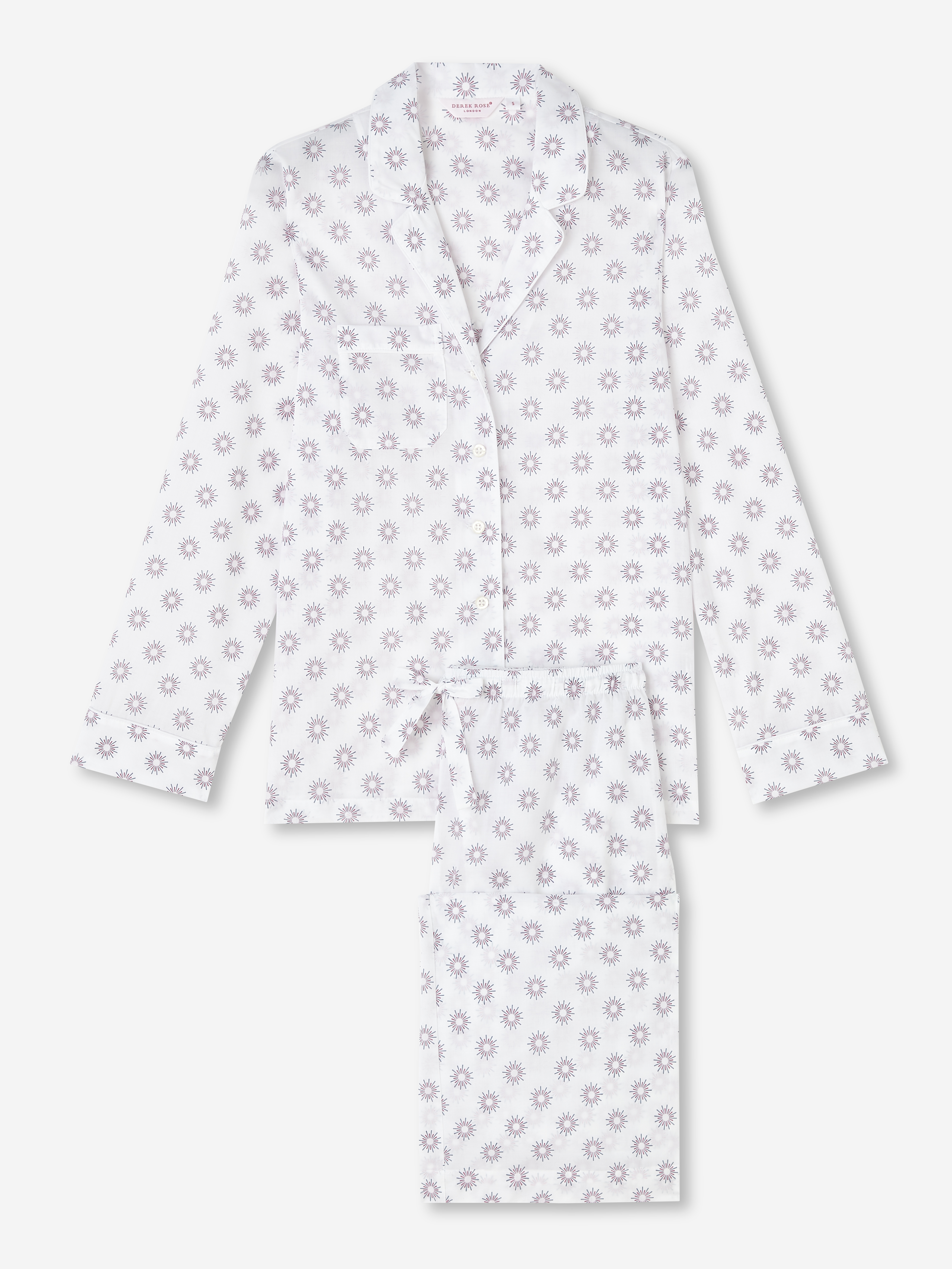 Women's Pyjamas Nelson 83 Cotton Batiste White