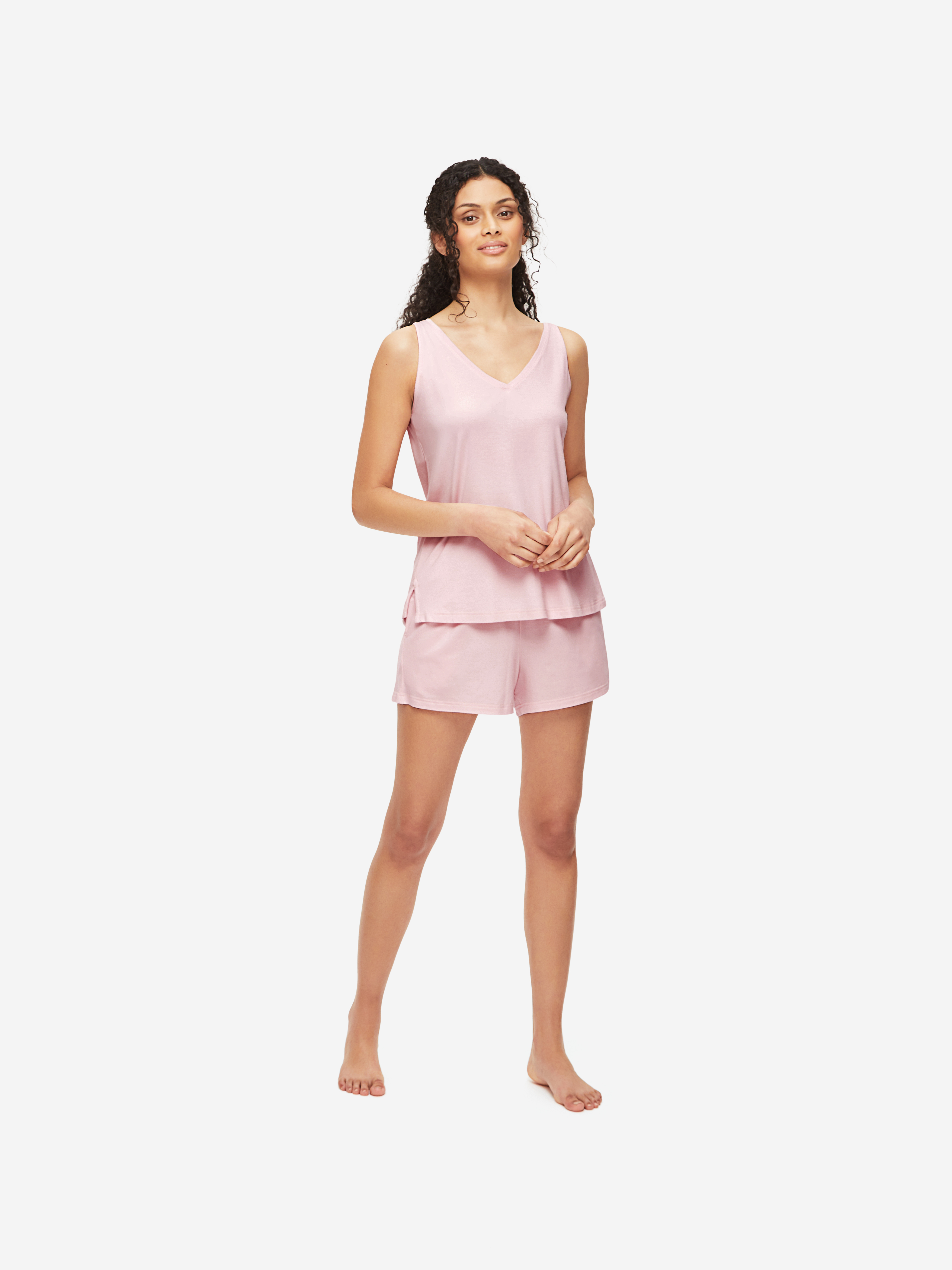 Lara Micro Modal Stretch Ballet Pink Women's Pyjamas