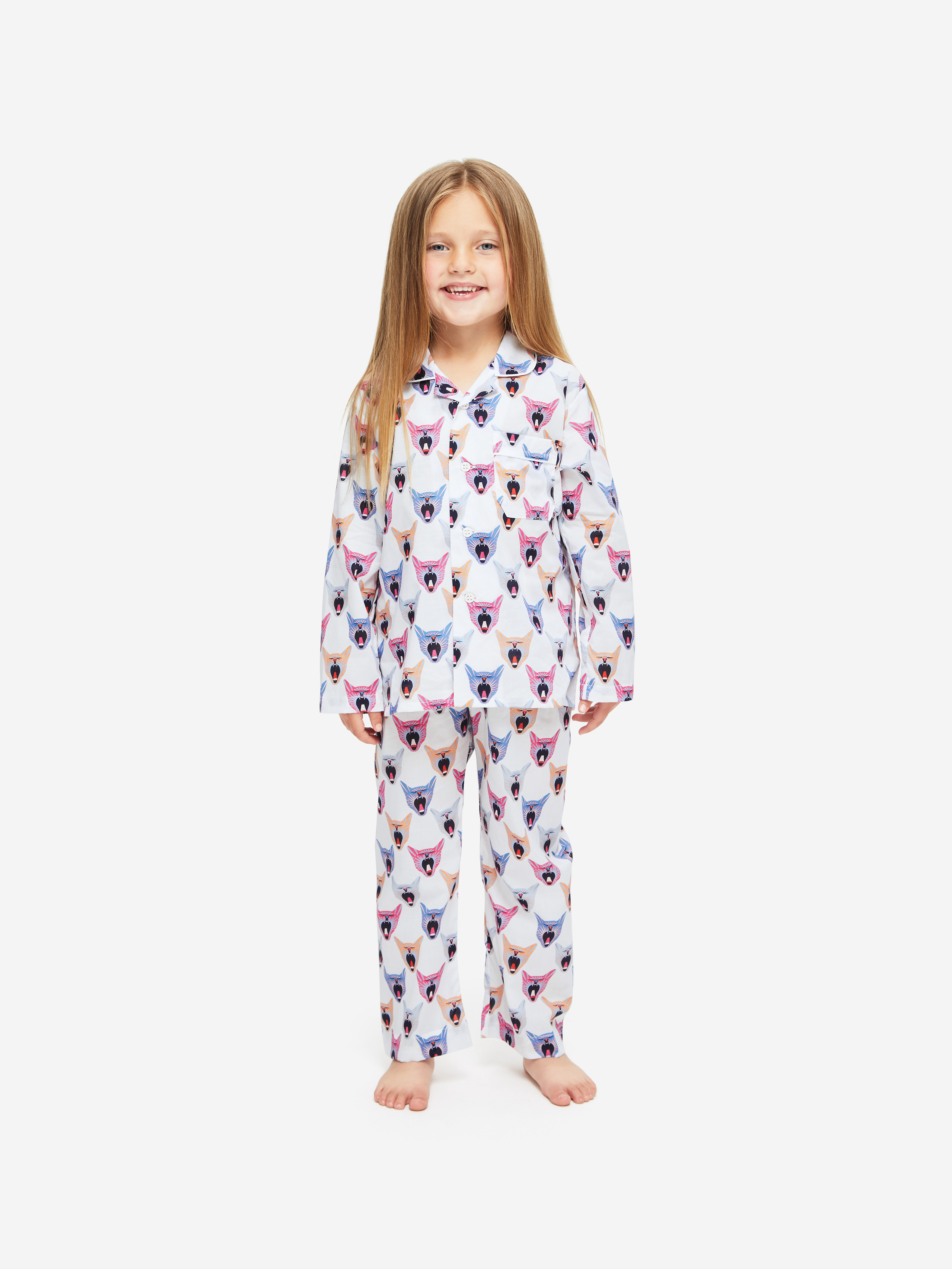 Ledbury 46 Cotton Batiste Multi Kids' Pyjamas