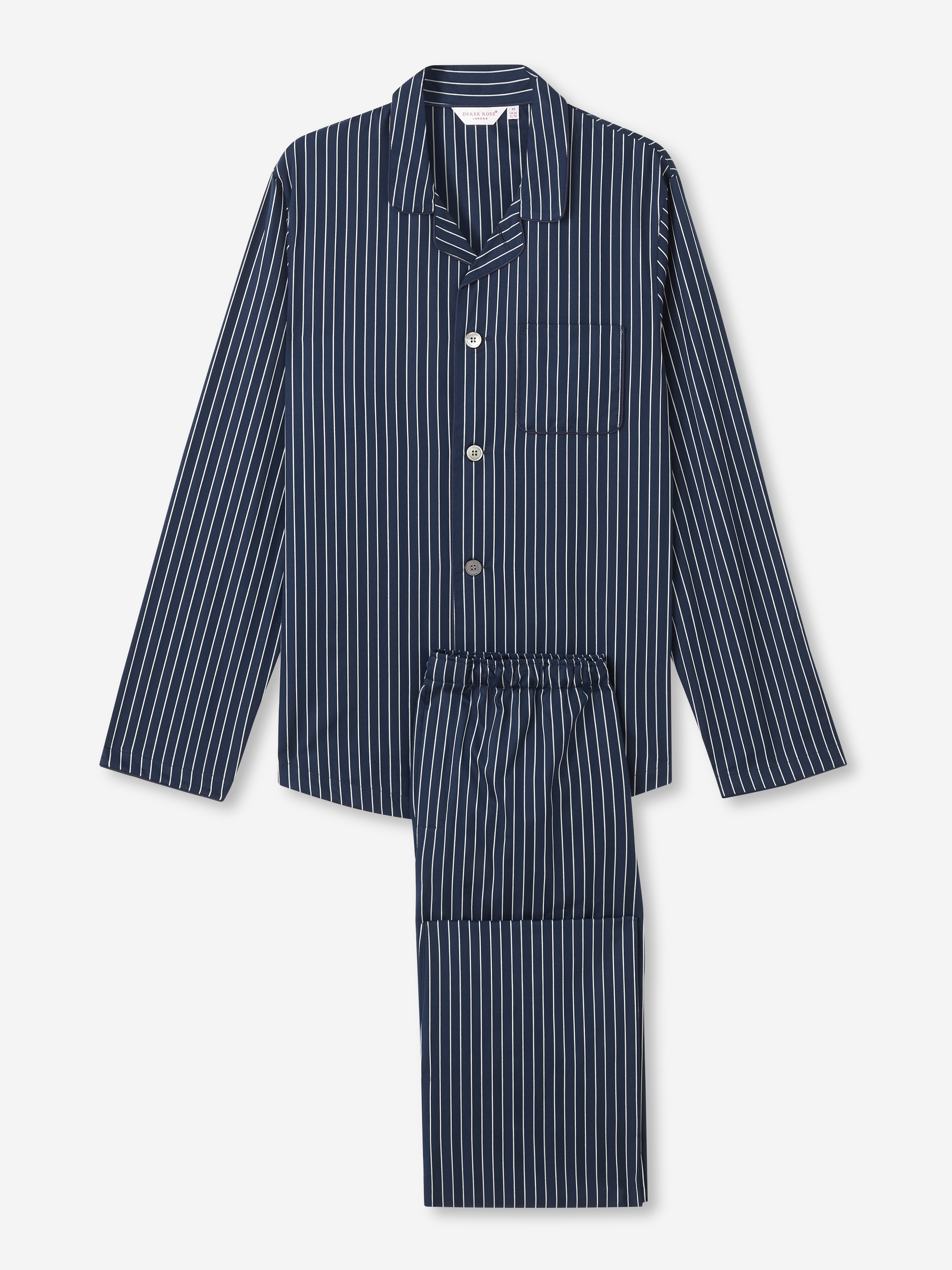 Derek rose 2025 silk pajamas
