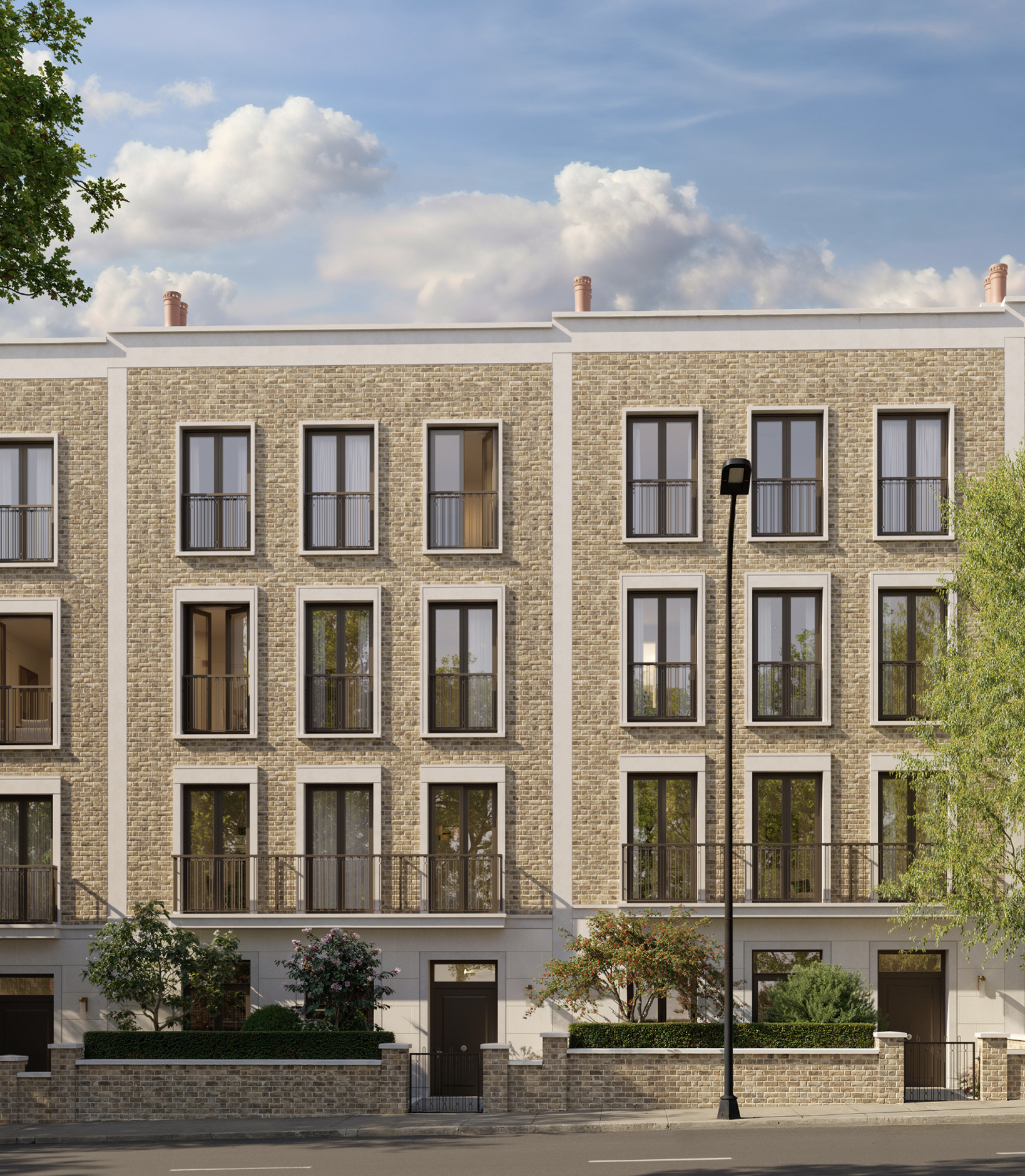 Row of Townhouses