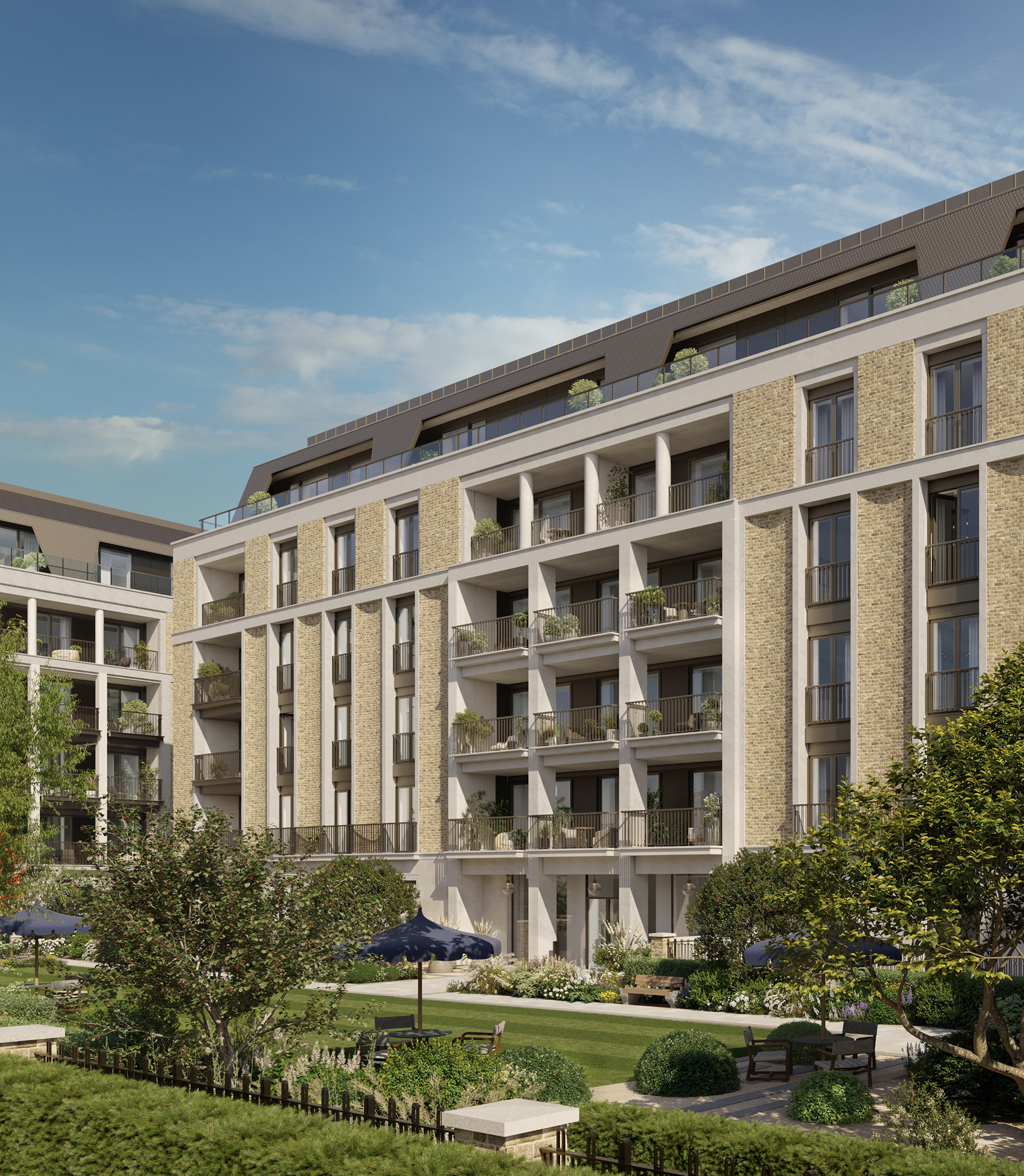 Exterior Shot across The Lawn