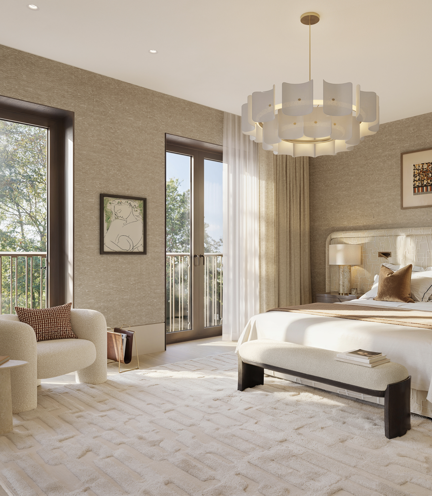 Yabu Pushelberg Principal Bedroom