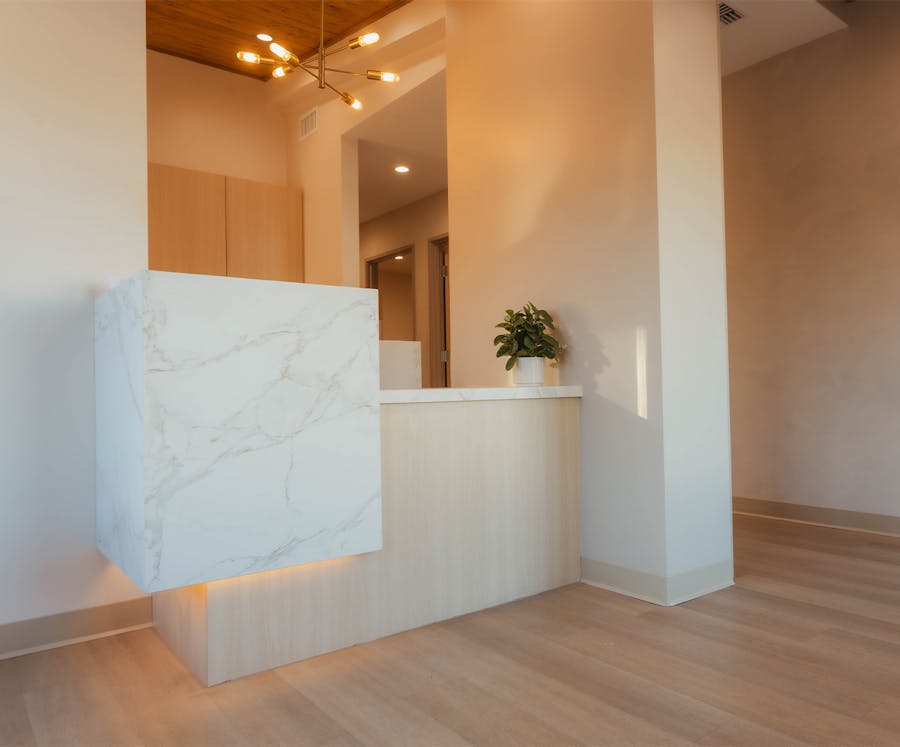 Check-in desk