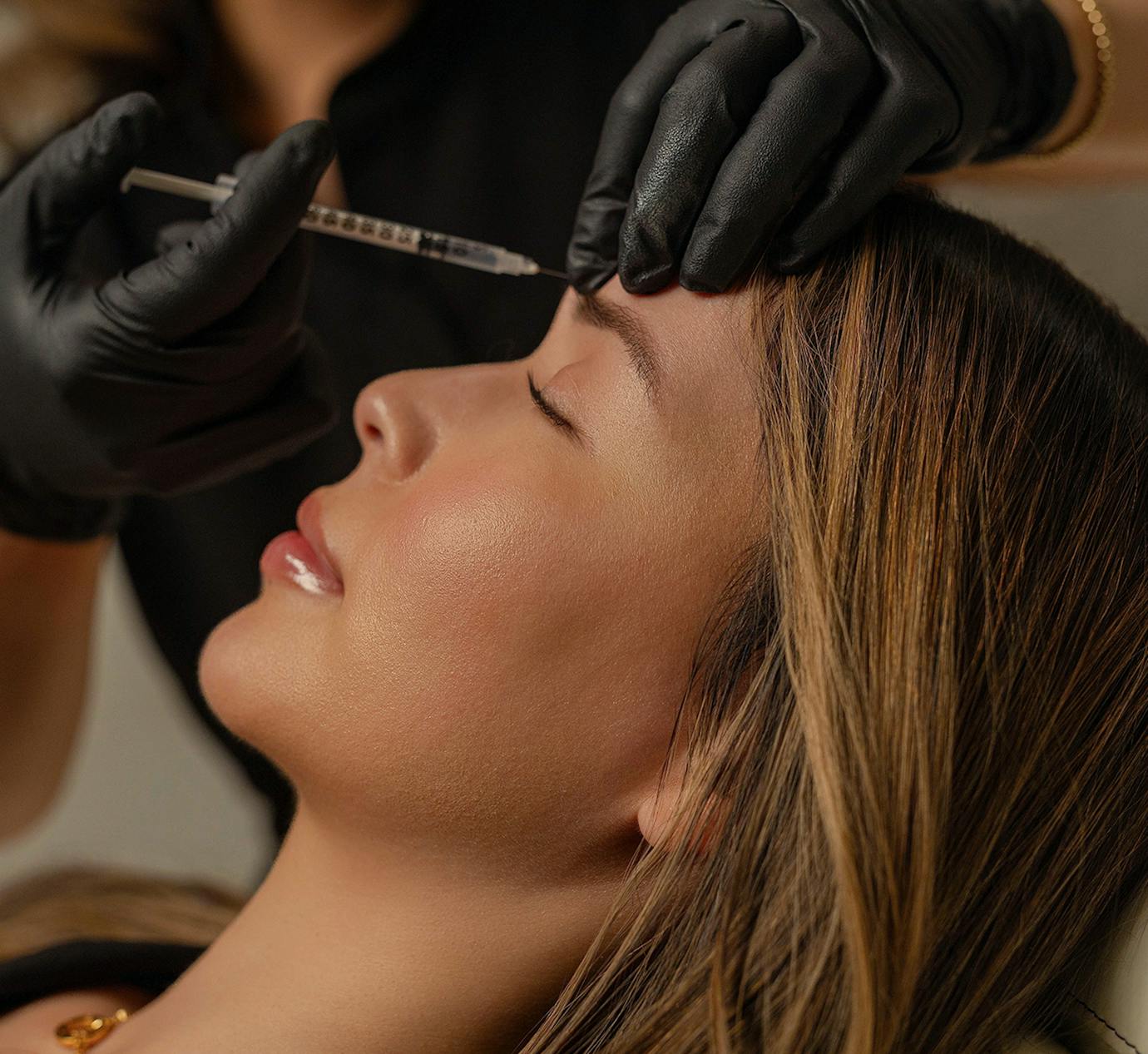 woman getting injections