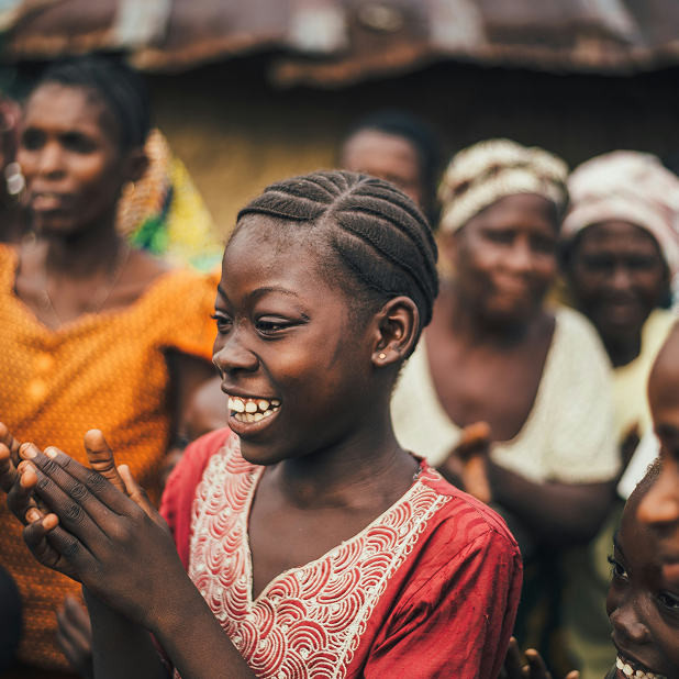Smiling woman