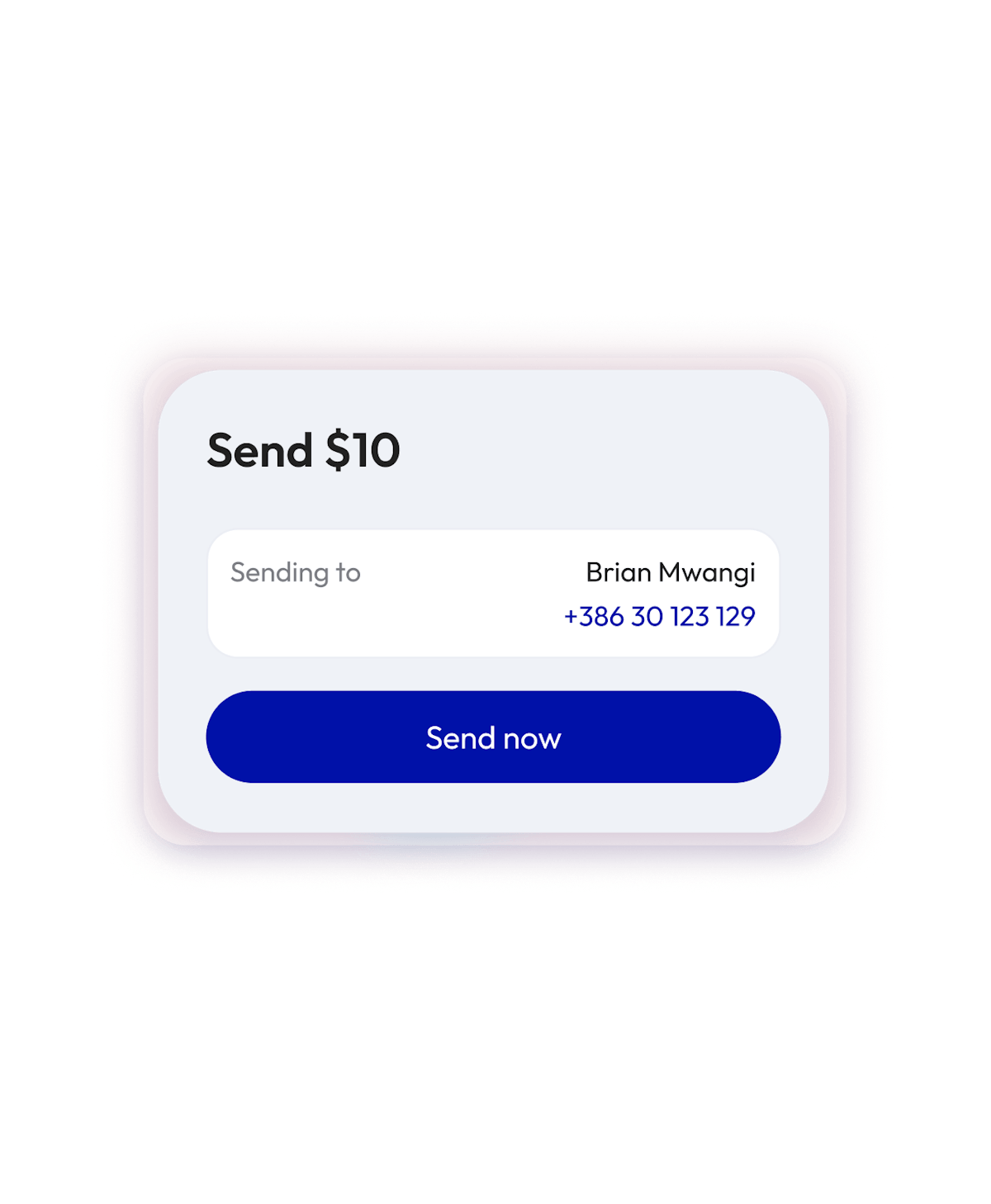 Send by phone