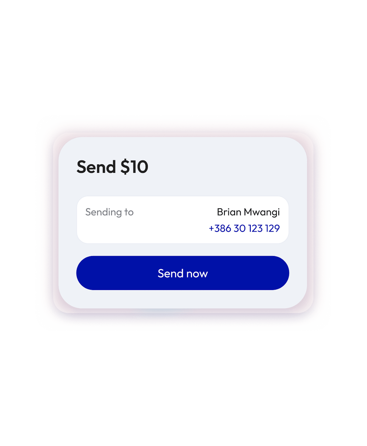 Send by phone