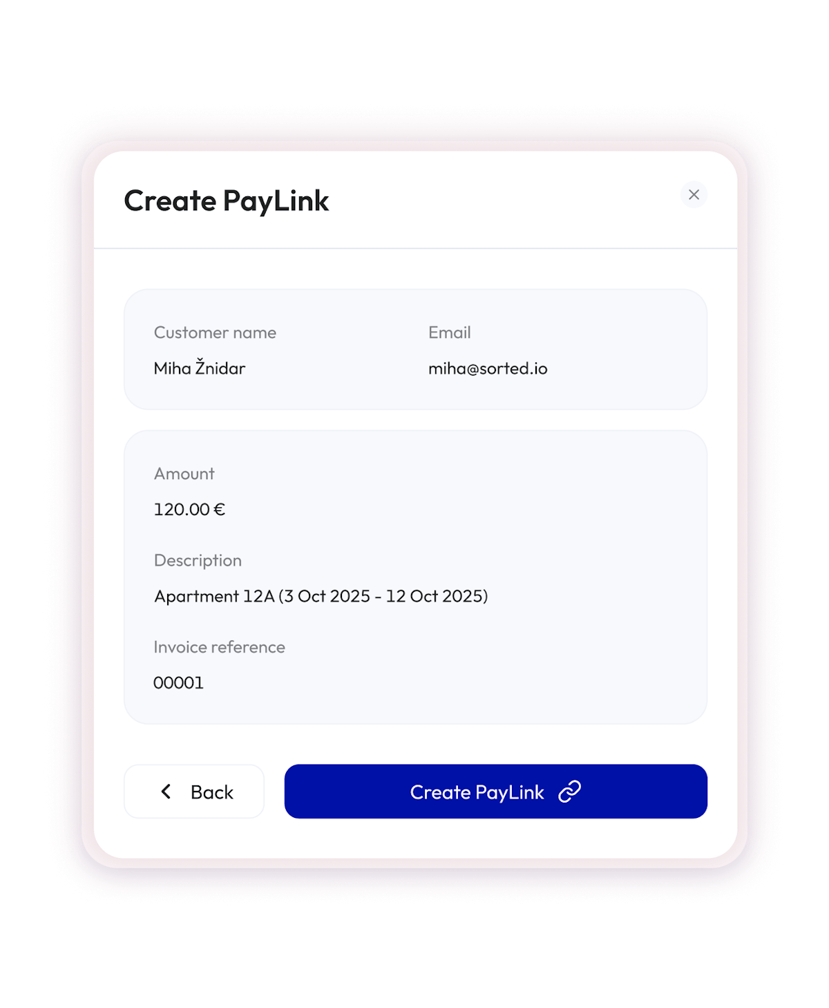 Create Paylink