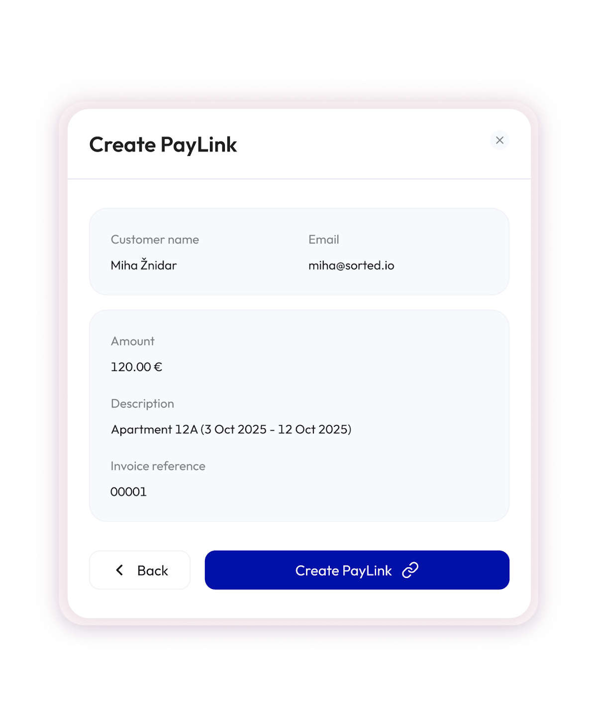 Create Paylink