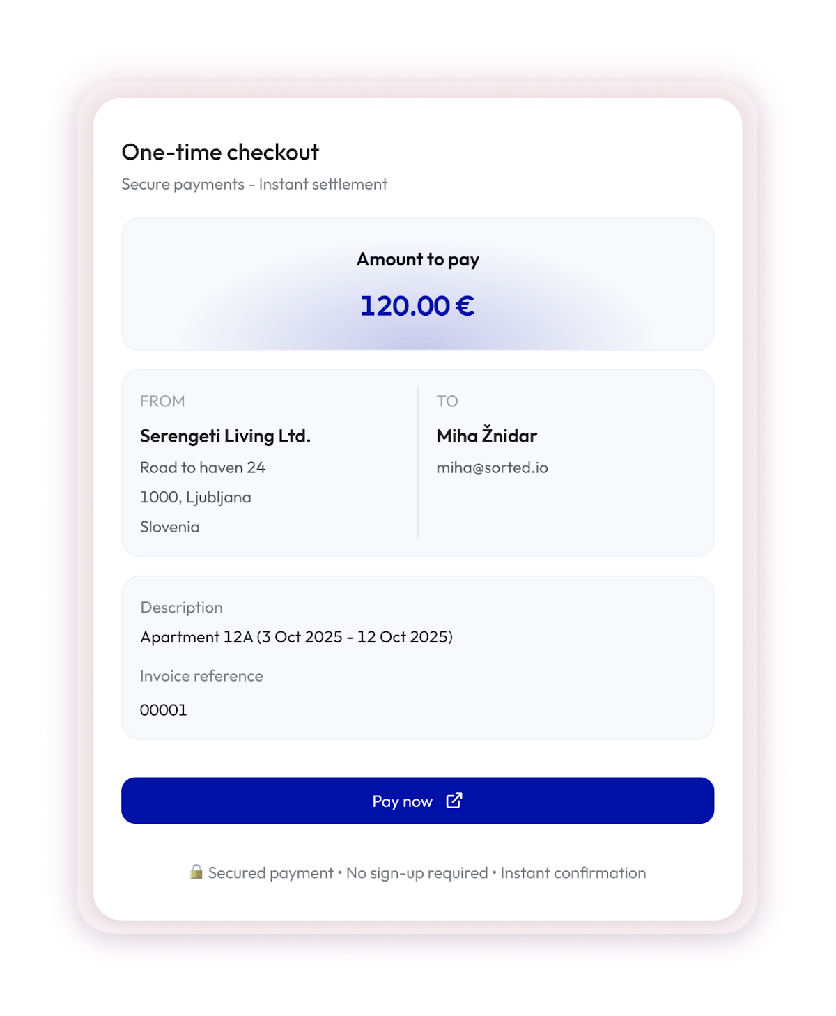 Share your Invoice
