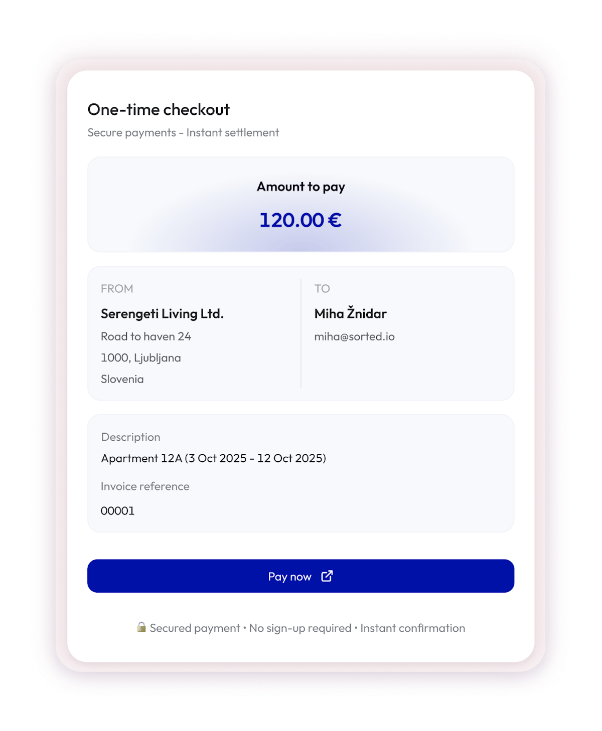 Share your Invoice